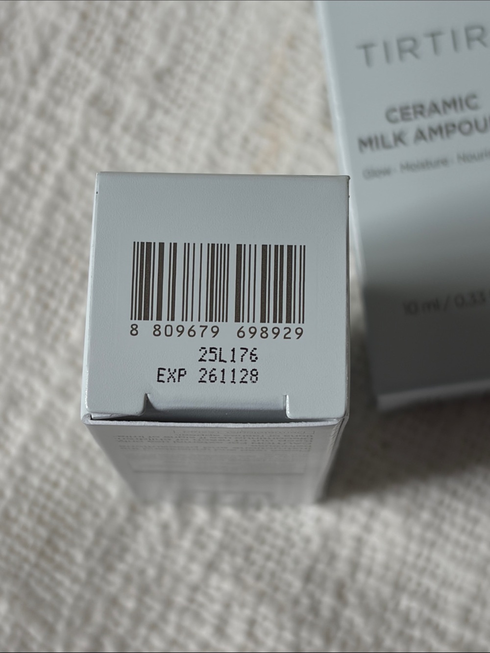 ⭐️ 5 for $20 - 2 New Tirtir Ceramic Milk Ampoule Moisturizer Samples .33oz each - Picture 5 of 5